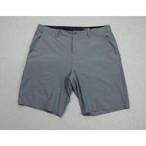 Volcom Shorts Mens 40 Gray Chino Stretch True To This 10" Inseam